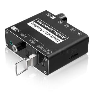 Mini S/PDIF ファイバー デジタル/アナログ オーディオ コンバーター Bluetooth USB DAC ヘッドホンアンプ プリアンプ｜tysj-online