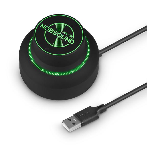 Nobsound Vol-02 Mini コンピューター スピーカー オーディオ アジャスター 用 ...