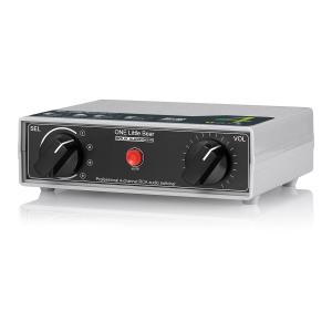 4系統 アナログ RCA ステレオ オーディオスイッチャー