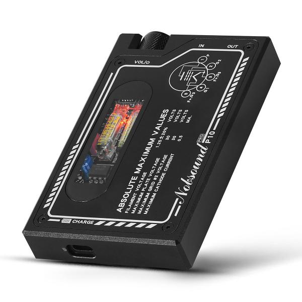 Nobsound P10-PRO ポータブル 真空管 ヘッドホンアンプ Raytheon JAN64...