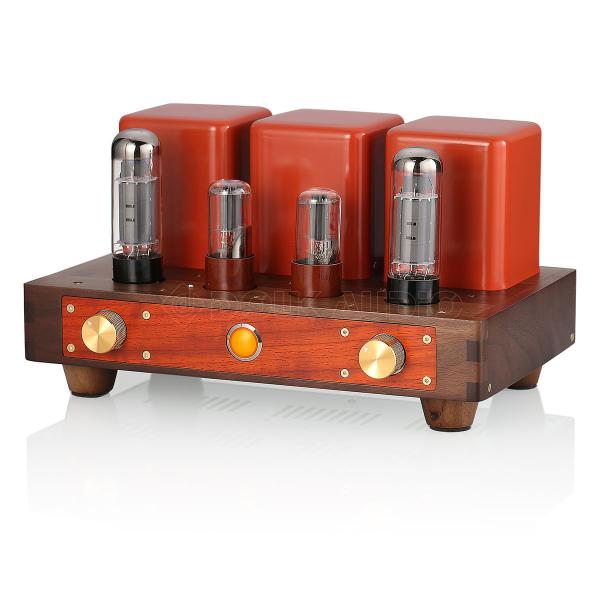 Nobsound 6SN7+EL34 真空管アンプ HiFi クラスA テーブルトップオーディオアン...