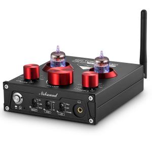 Nobsound P1 pro GE 5725W HiFi Bluetooth 5.0 真空管プリアンプ USB DAC APTX プリアンプ