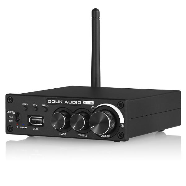 M1 PRO Hi-Fi 320W Bluetooth 5.0 パワーアンプ ステレオ サブウーファ...