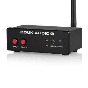 Douk Audio B5 Mini CSR8675 Bluetooth 5.0 ステレオ レシーバー 同軸 optical D/A コンバーター APTX-HD