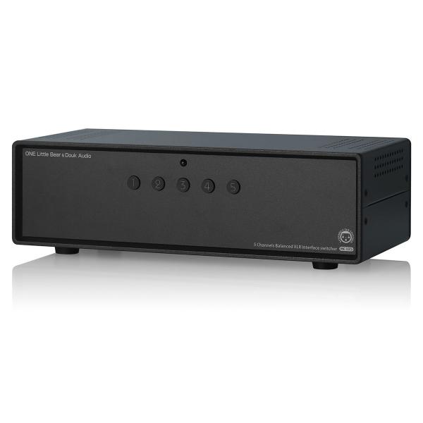 1(5)-IN-5(1)-OUT XLR セレクターボックス オーディオスイッチャー 5WAYスプリ...