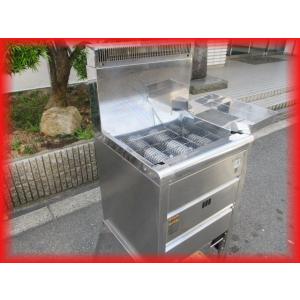 フライヤー 業務用 12L 1槽 中古 タニコー TGFL-4545C 450×450ｍｍ 都市ガス...