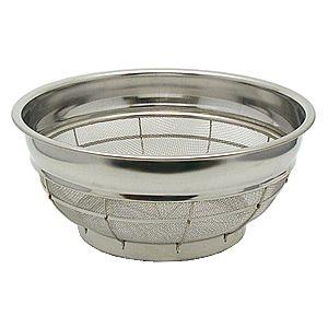 井上金網工業 日本製 18-8 ステンレス ジャンボざる 40cm (10升用