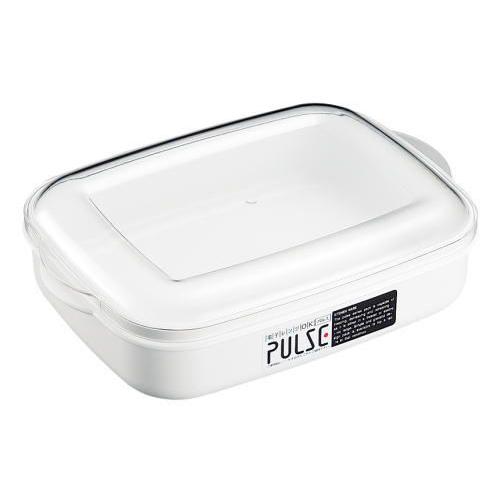 エンテック　パルスレンジ容器　角型（ホワイト）　ＰＬ-１００１Ｗ