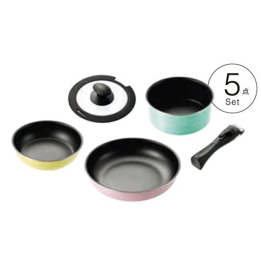 (株)ヒロショウ Colosele コロセレ　キッチンウェア5点セット　CSS-75