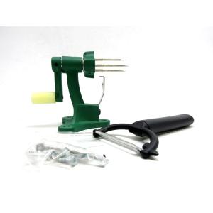 手動式　柿皮むき器　ピーラー付（ヘタ取付）