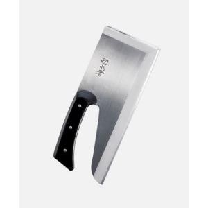 豊稔企販　切れ者 ステン別型　麺切庖丁　３３cm　Ａ-００２０