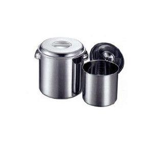 キッチンポット ステンレス 丸型 日本製 モリブデン 手無 14cm 2.1L