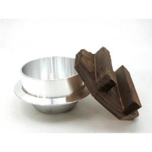 株)砺波商店 1合炊き釜めしハカマセット （段付木蓋・羽釜・ネズコ台