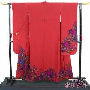 訪問着 美品 名品 身丈155cm 裄丈65cm 正絹 【中古】 訪問着 身丈165cm 裄丈68cm 正絹 名品 中古 訪問着 美品 名品 身丈