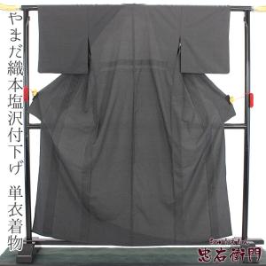 【専用】新品正絹訪問着 本場 塩澤紬 本塩沢 やまだ織 未仕立て品 M22412 sb12563_1.jpg
