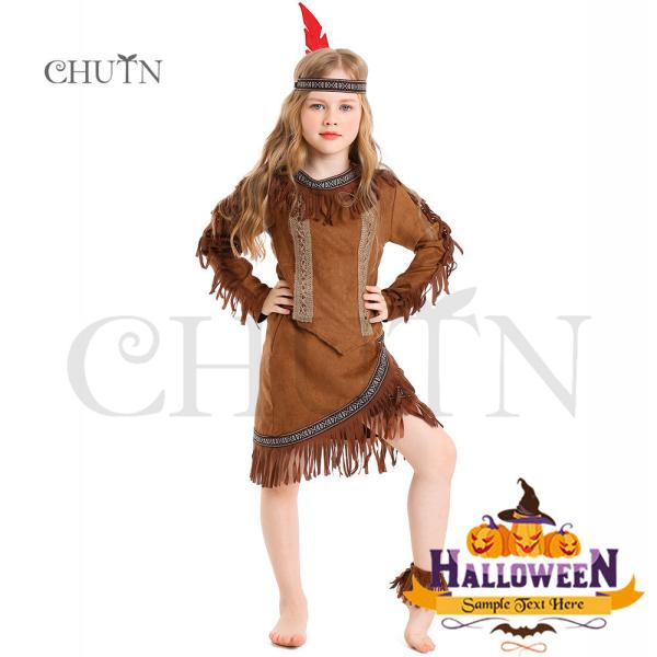 CHUTNハロウィン クレオパトラ 衣装 子供 コスプレインディアンガール 大人サイズ INDIAN...