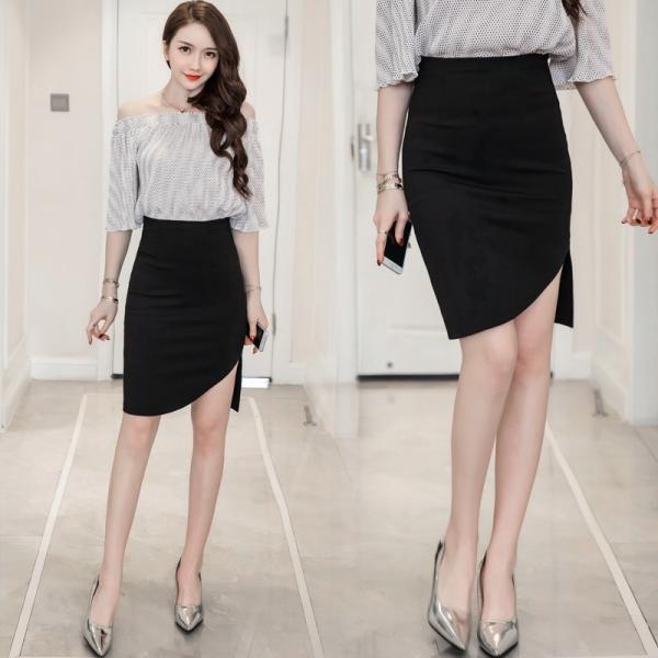 タイトスカートミニ丈タイトスカートスリットセクシータイトスカートミニビジネス春夏ハイウエストスカート...