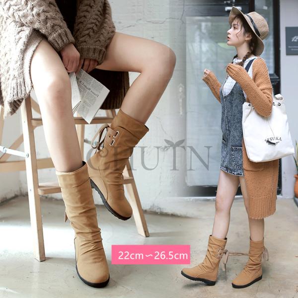 ショートブーツレディース ブーティー 防寒ブーツ内ボア 走れる 短靴 美脚 通勤 4.5cmインヒー...