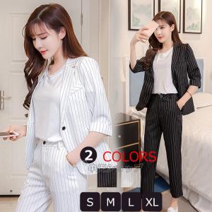 白パンツスーツの商品一覧 通販 Yahoo ショッピング