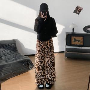 ボアガウチョパンツ 暖かいロングガウチョ秋冬ワ...の詳細画像1