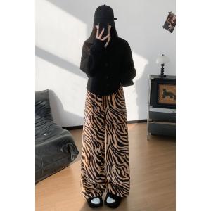 ボアガウチョパンツ 暖かいロングガウチョ秋冬ワ...の詳細画像5