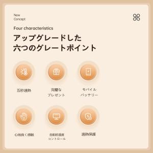 カイロ 充電式 電気カイロ USB かわいい ...の詳細画像1