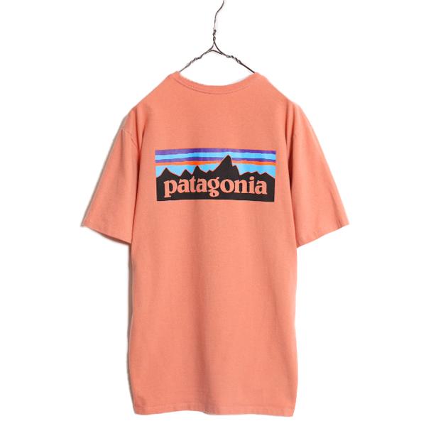 パタゴニア ポケット付き 両面 プリント 半袖 Tシャツ メンズ M / Patagonia アウト...