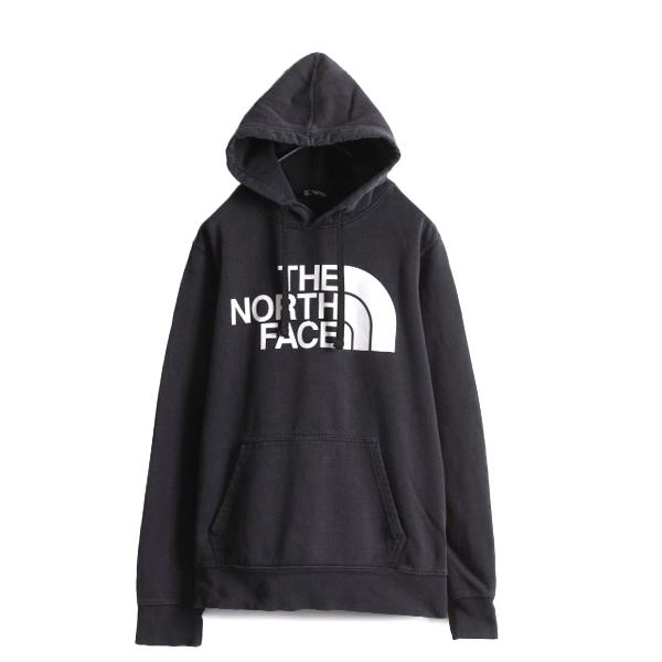 ノースフェイス プリント スウェット フード パーカー メンズ M The North Face プ...