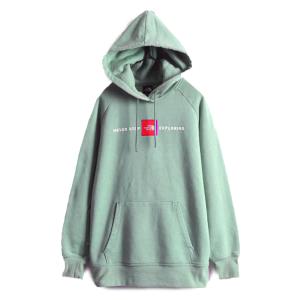 ノースフェイス プリント スウェット フード パーカー レディース M The North Face...