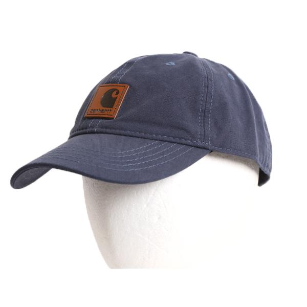 デッドストック カーハート ベースボール キャップ 帽子 CARHARTT コットン キャンバス ワ...