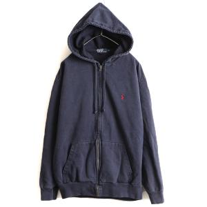 □ POLO ポロ ラルフローレン サイドパネル付き フルジップ スウェット