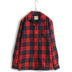 50s ビンテージ □ Nelson Paige ポケット付き オープンカラー