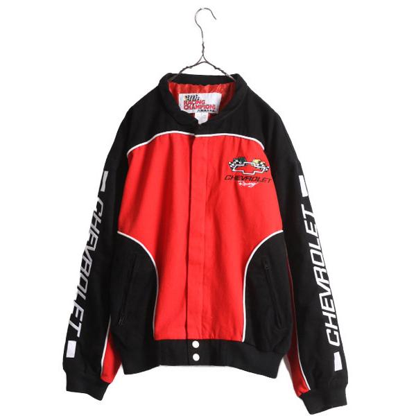 90s ナスカー オフィシャル コットン レーシング ジャケット メンズ M 古着 NASCAR 9...