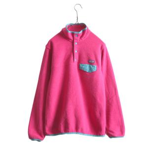 14年製 パタゴニア ライトウェイト シンチラ スナップT レディース M / PATAGONIA アウトドア プルオーバー フリース ジャケット ブルゾン｜tzdfb97470