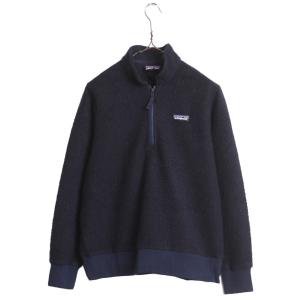 US企画 19年製 パタゴニア ウーリエステル フリース ジャケット レディース M 古着 Patagonia アウトドア ハーフジップ ジャンパー ウール｜tzdfb97470