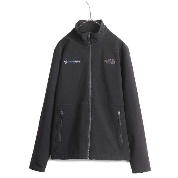 ノースフェイス ソフトシェル ジャケット メンズ M 古着 The North face 裏 フリー...