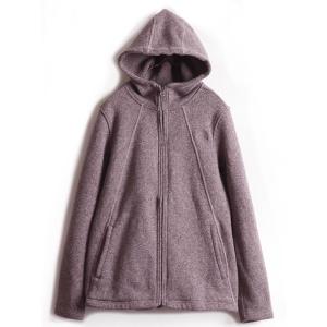 US企画 ■ ノースフェイス セーター フリース パーカー ジャケット ( レディース L ) 古着 The North face ジャンパー ブルゾン フルジップ｜tzdfb97470