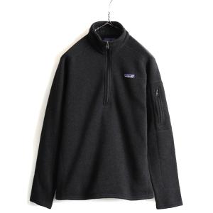 人気 黒 ■ 15年製 パタゴニア ベター セーター 1/4 ジップネック ( レディース M ) ...