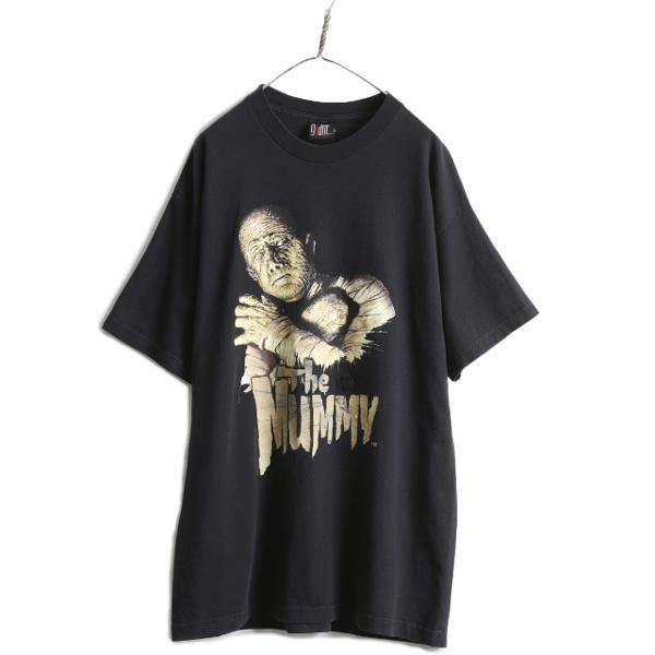 90s ★ The Mummy ミイラ プリント Tシャツ メンズ XL 90年代 オールド マミー...