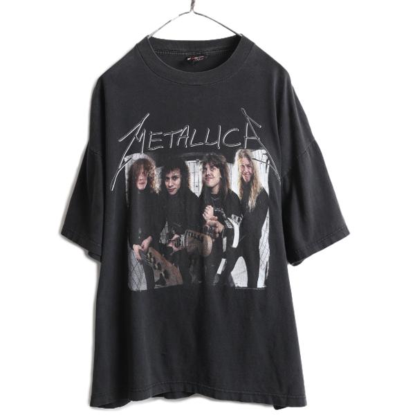 90s ★ メタリカ 両面 プリント 半袖 Tシャツ メンズ XL / 90年代 METALLICA...