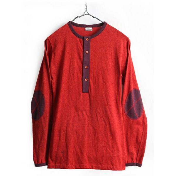 60&apos;s ビンテージ ■ NOW Look by Grants 2トーン ヘンリーネック 長袖 Tシ...