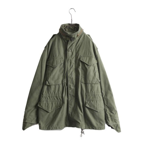 90s USA製 ALPHA INDUSTRIES 社製 M-65 フィールド ジャケット MEDI...