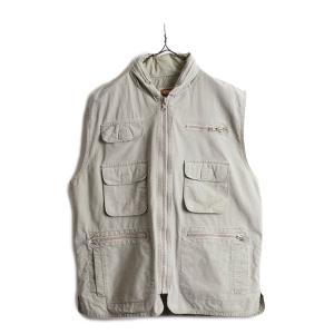 □ バナナリパブリック サファリ ベスト ( メンズ S ) 80s ビンテージ