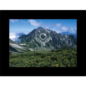 剣岳　絵 剣岳 剱岳 ポスター A4 イラスト 山 登山 アウトドア 額なし