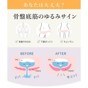 骨盤底筋ガードル ショート ハイウエスト サポ...の詳細画像2