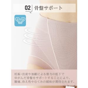 骨盤底筋ガードル ショート ハイウエスト サポ...の詳細画像5