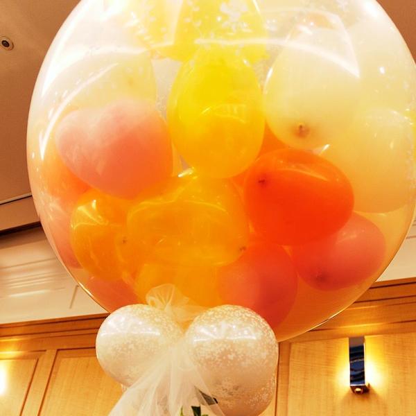 バルーン スパーク 大型 結婚式 パーティー 二次会 お祝い サンシャイン　東京都心にデリバリー
