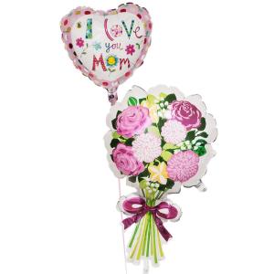 母の日 バルーン ギフト 電報 風船 花 装飾 花束 母の日バルーン44｜u-balloon