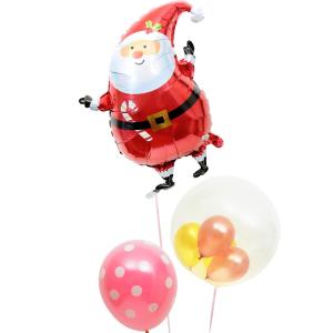 バルーン ギフト クリスマス プレゼント お祝い 電報 風船 装飾 サンタクロース クリスマスバルーン2｜u-balloon