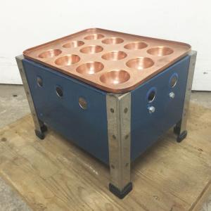たこ焼き器 ガス式 業務用 たこ焼き機 （28穴用） 1枚掛けセット